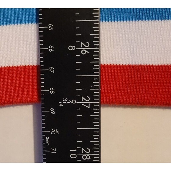 Red Peppers Paris Texas Sweater Large SD Sports Minor League Basketball W Flaws - Picture 3 of 13